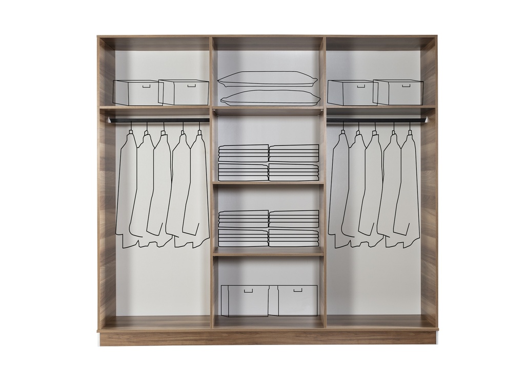 King Bedroom Set + Wardrobe | Helen