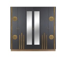 King Bedroom Set + Wardrobe | Hermes 21
