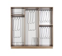 King Bedroom Set + Wardrobe | Hermes 21