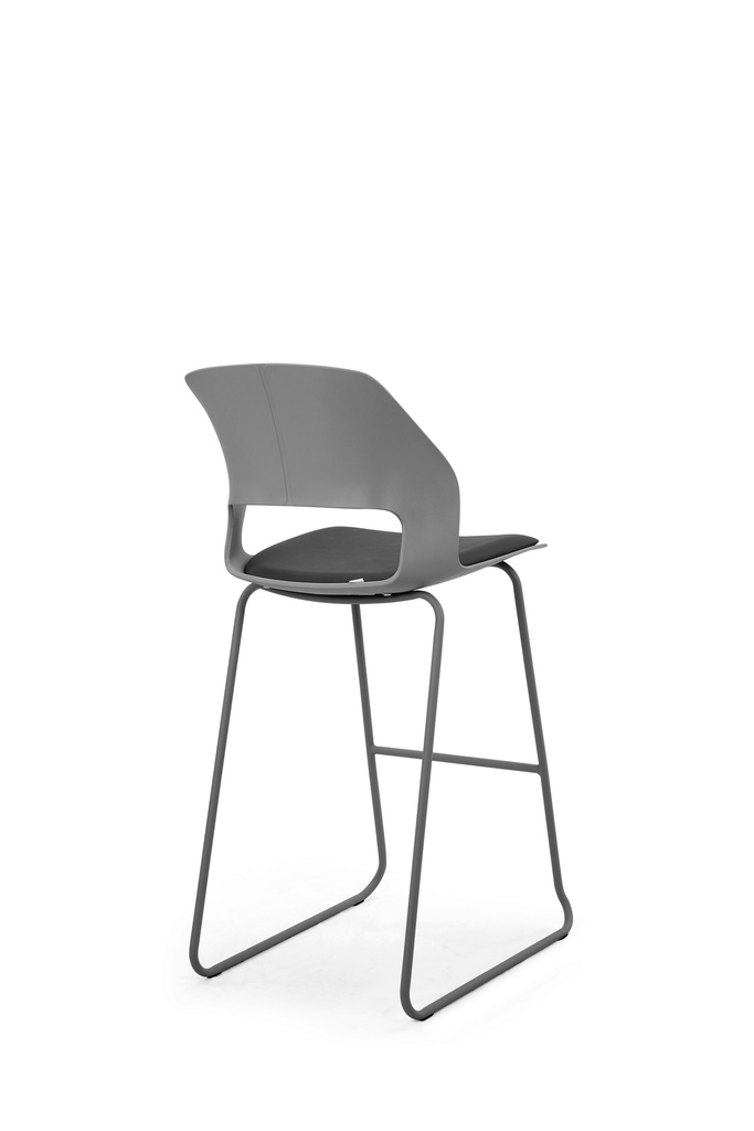 High Stool with Back Rest | 036