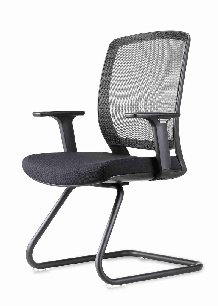 Visitor Armchair | Black | D00220EF