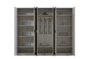 Wardrobe 6 Doors | Luna
