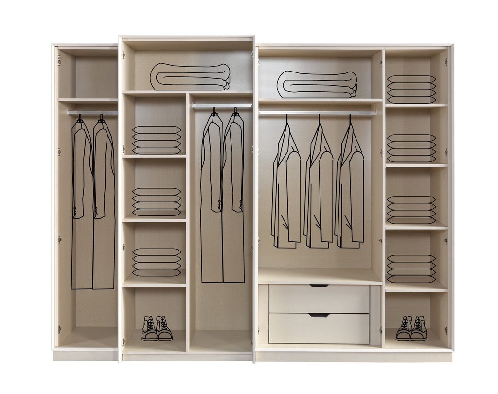 Wardrobe 6 Doors | Golge