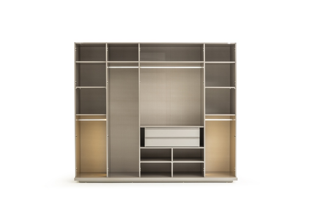 Wardrobe 5 Doors | Inox