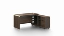 Office Desk 2D L-Shape 1600 London I | DG02-D0316