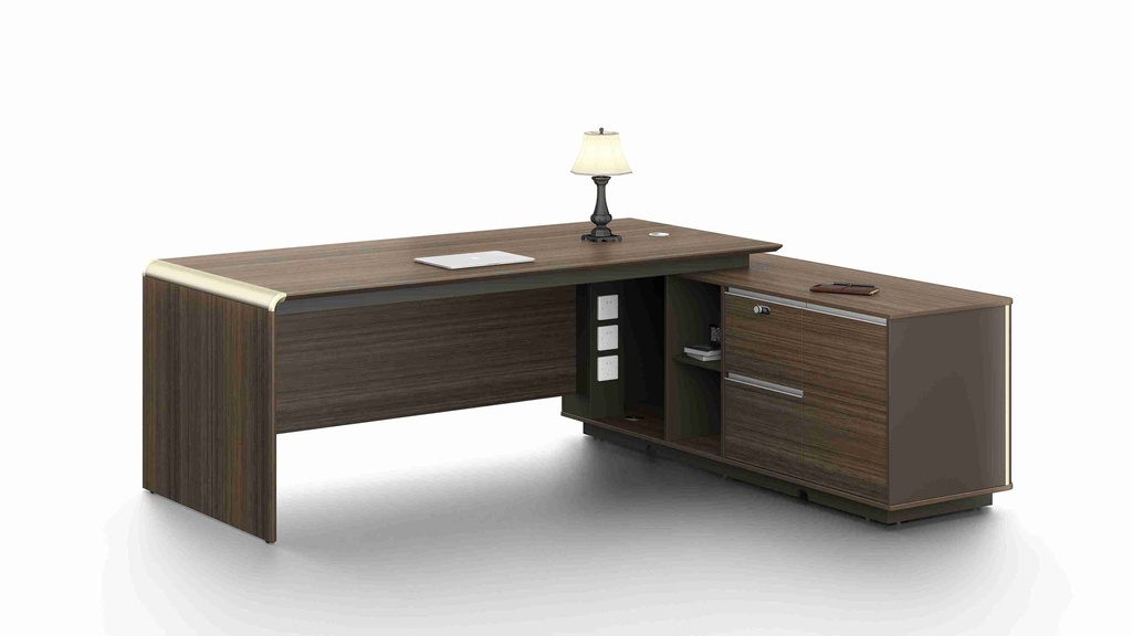 Office Desk L-Shape 2200 London II | DG02-D0122
