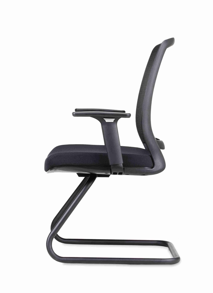 Visitor Armchair | Black | D00220EF
