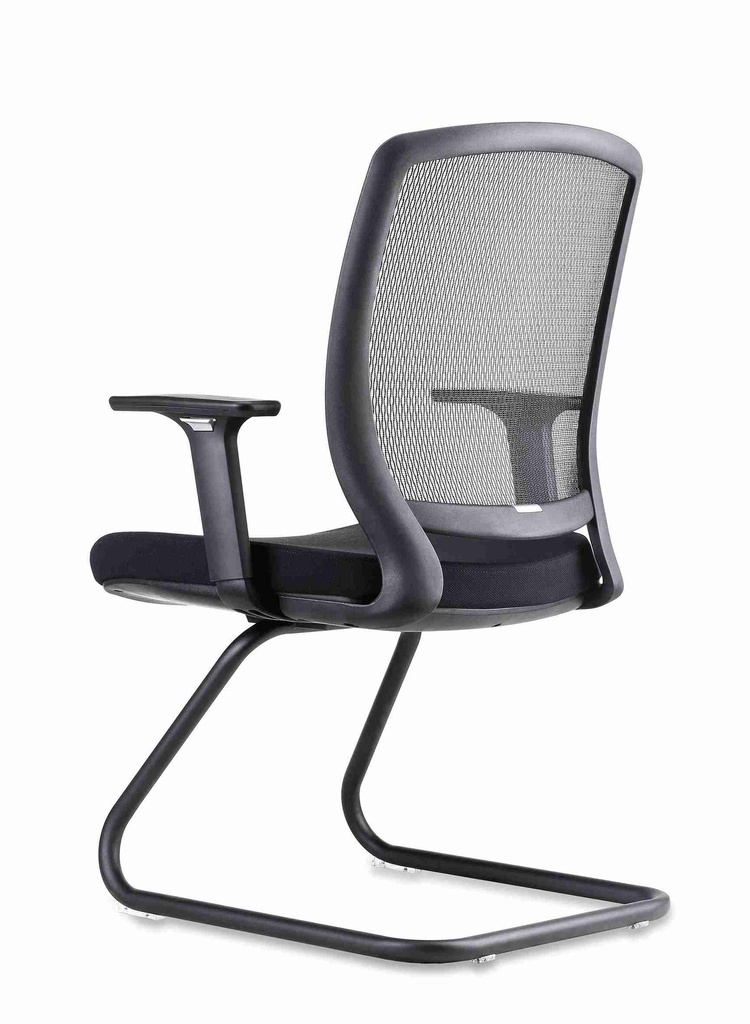 Visitor Armchair | Black | D00220EF