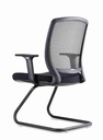Visitor Armchair | Black | D00220EF