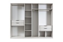 Wardrobe 6 Doors Details