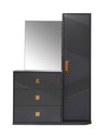 Chest of Drawer and Mirror