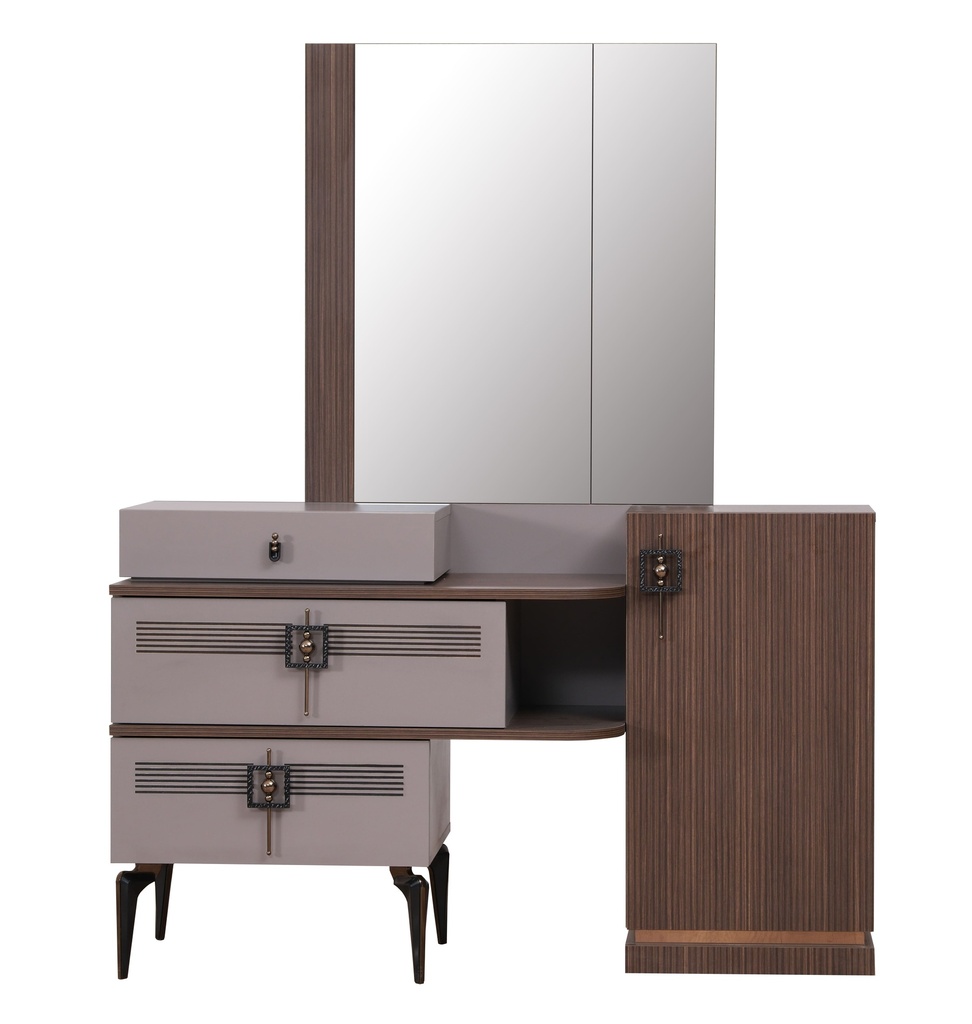Chest of Drawer and Mirror