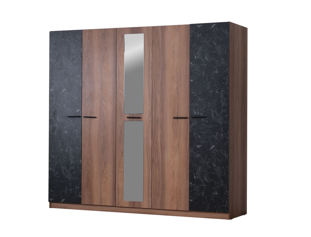 Wardrobe 5 Doors | Lotus | Kayna