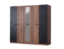 Wardrobe 5 Doors | Lotus | Kayna