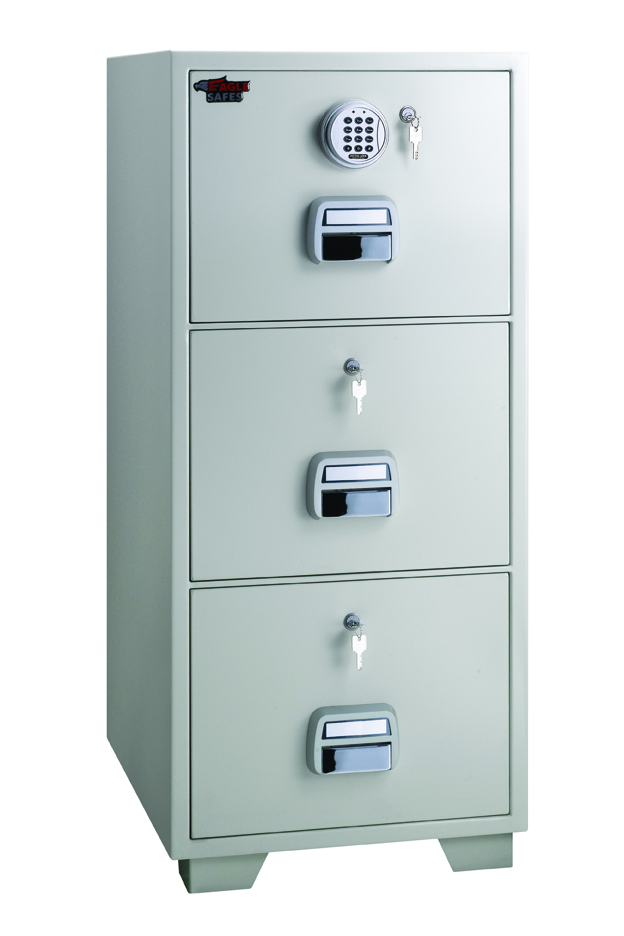 Fire Resistant File Cabinet 3D | KGS | SF680-3EKK