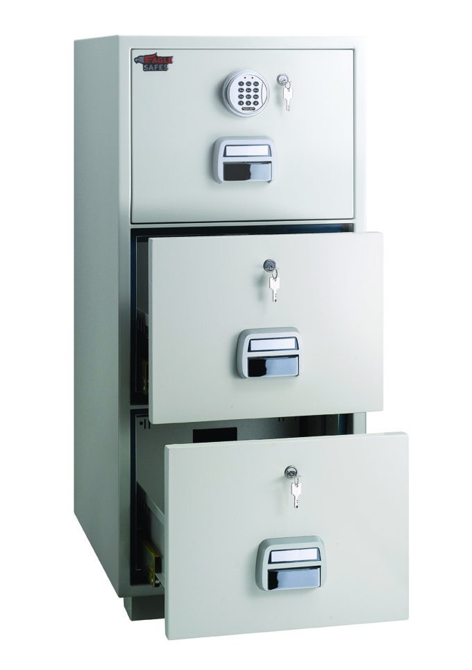 Fire Resistant File Cabinet 3D | KGS | SF680-3EKK
