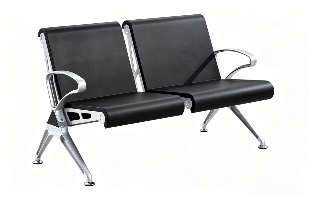 Steel Public Seating | 2 Seater