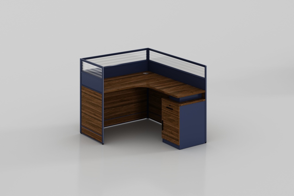 Workstation | 1S | 1200 + Mobile Pedestal | HBP02