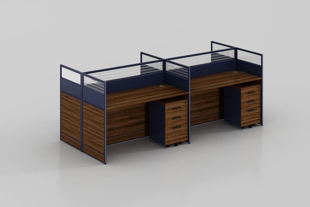 Workstation | 4S | 600 + Mobile Pedestal | HBP03