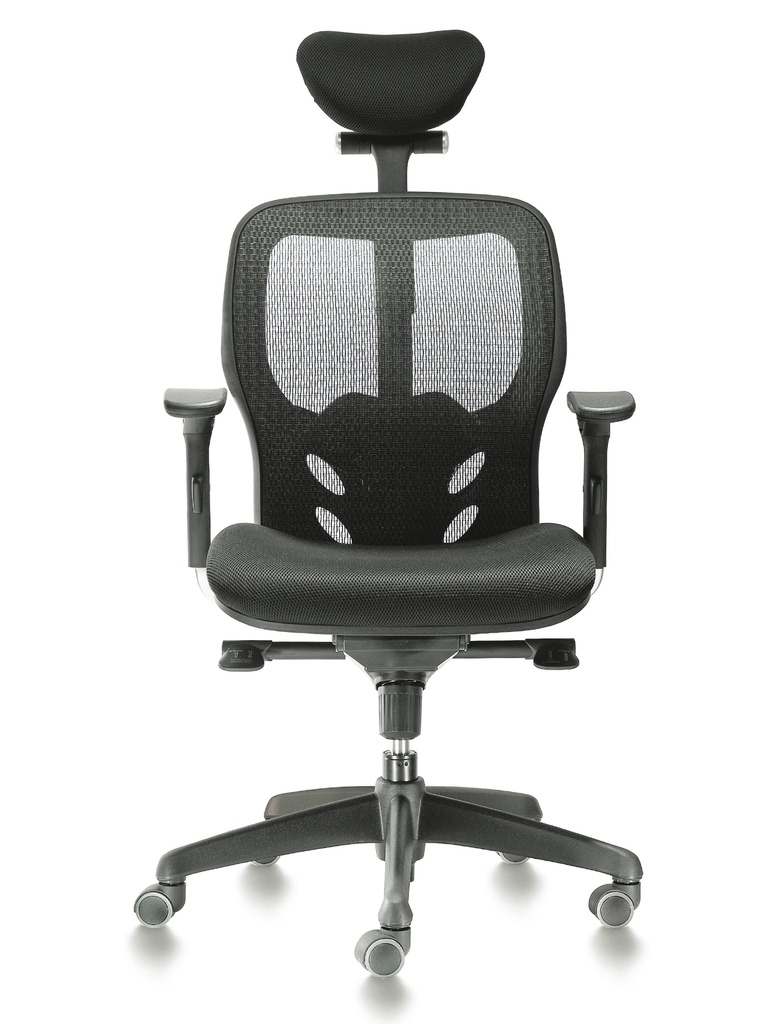 High Back Chair | Mesh | Black | 205