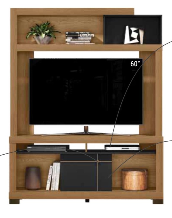 Entertainment Center | TV 55" | Laguna