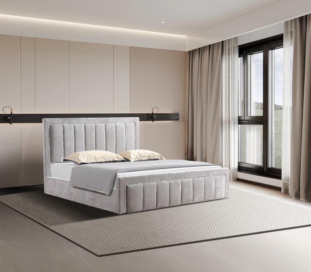 King Bed Frame With Storage | K527-Storage