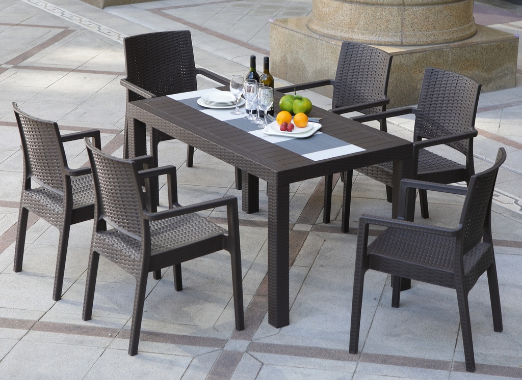 Outdoors 5PC Table Set | 4 Persons | 2001/3002