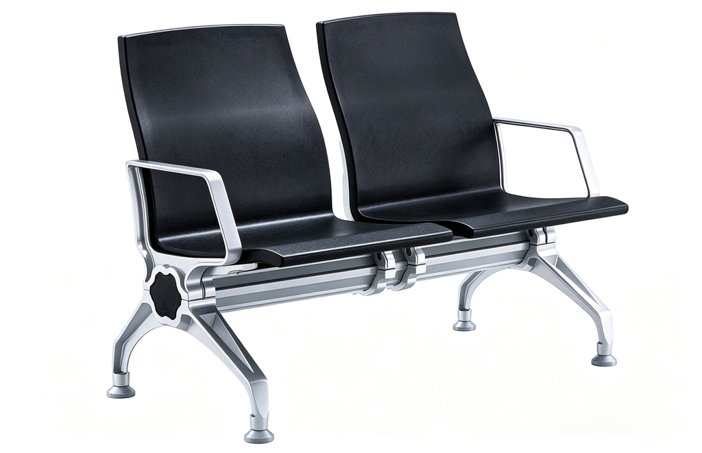 Alu-Aloy/PU-L Public Seating | 2 Seater