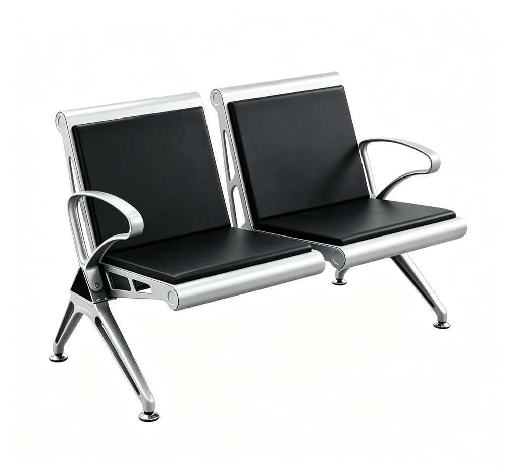 Steel Public Seating | 2 Seater