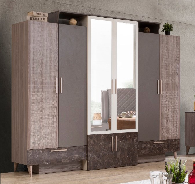 Wardrobe 4 Doors | Saffran