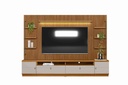 Home Theater | TV 75" | Nature/OffWhite | Ouro Preto (Full Set)