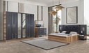 King Bedroom Set + Wardrobe | Helen