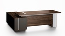 Executive Office Desk 2400 + Return | L/R | Walnut | Boston