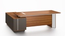 Executive Office Desk 2400 + Return | L/R | Elm | Boston