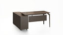 Managerial Office Desk 1600 + Return | L/R | Miami