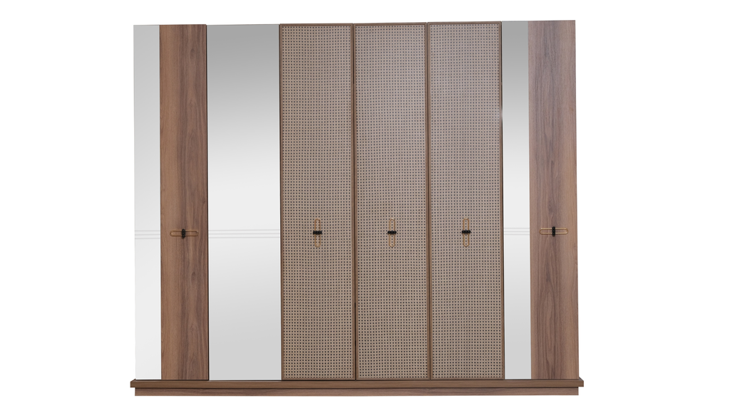 Wardrobe 6 Doors | Bigadic
