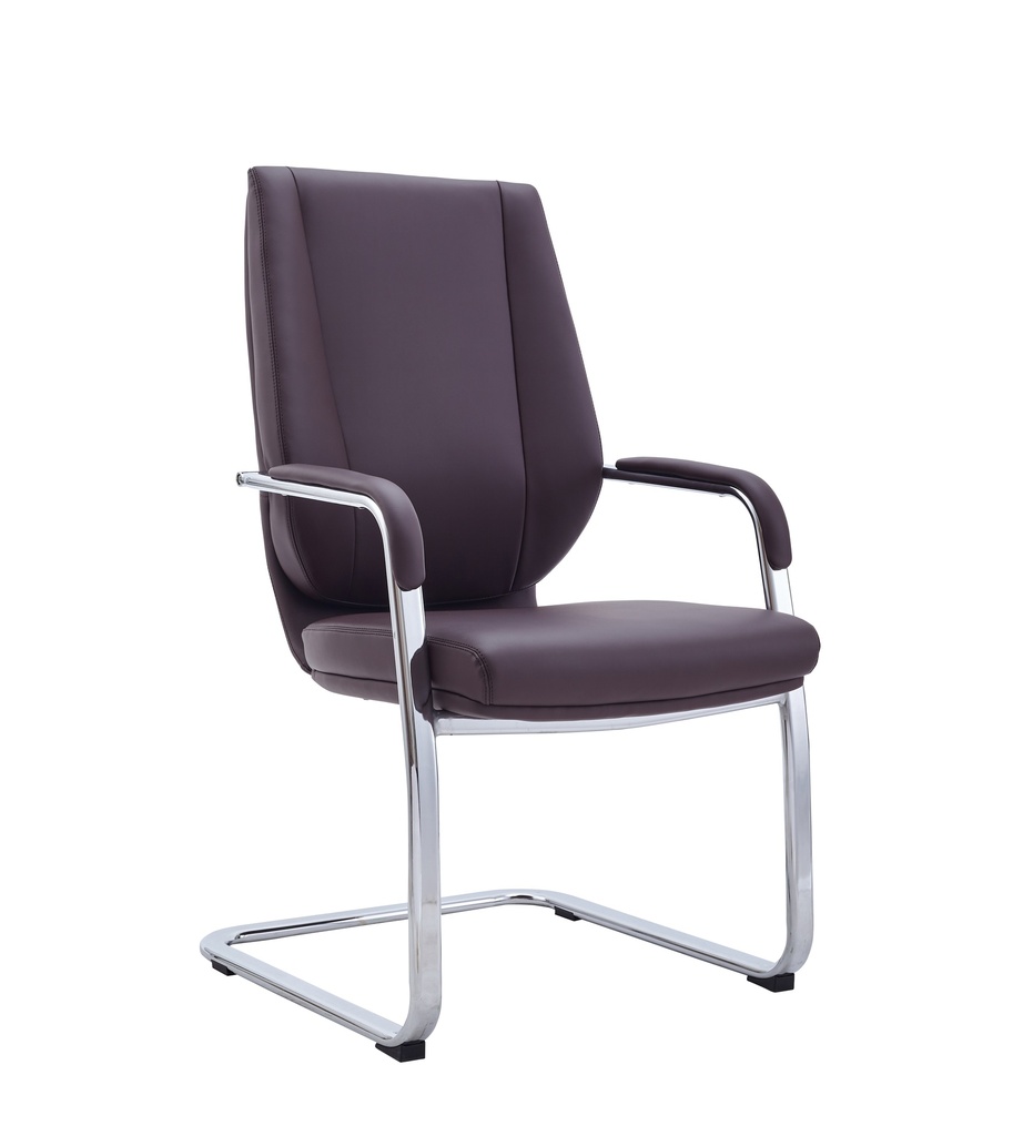 Visitor Armchair | PU-L | Brown | 255
