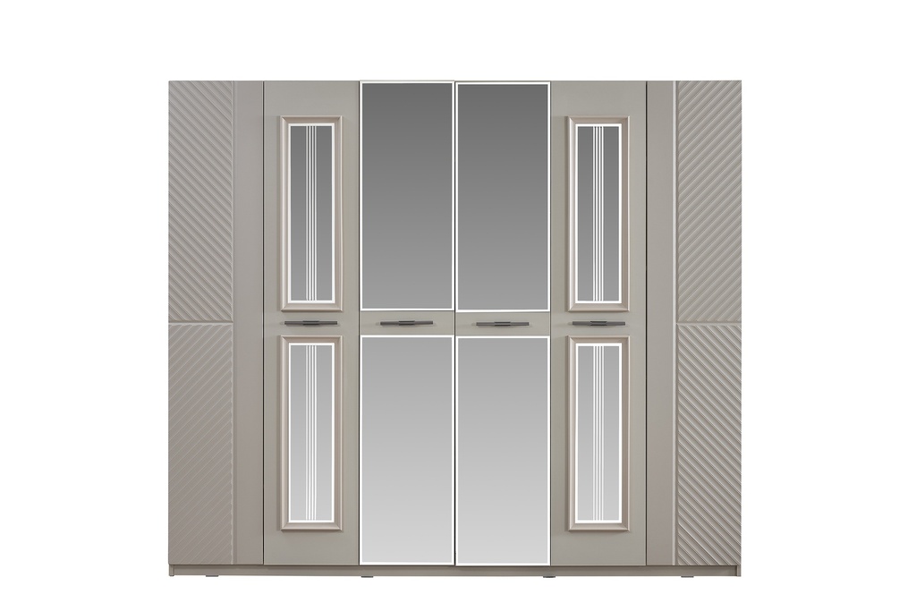 Wardrobe 6 Doors | Luna