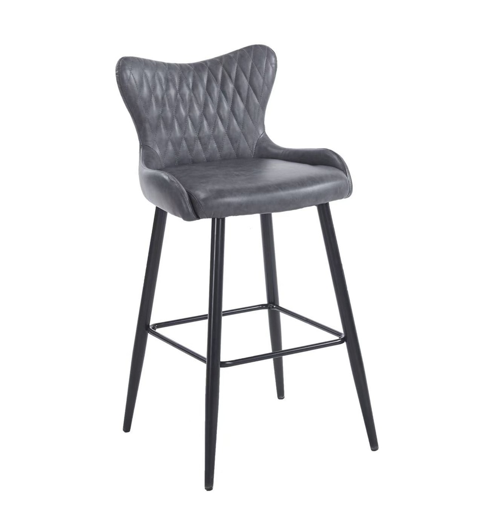 High Stool with Back Rest | 009