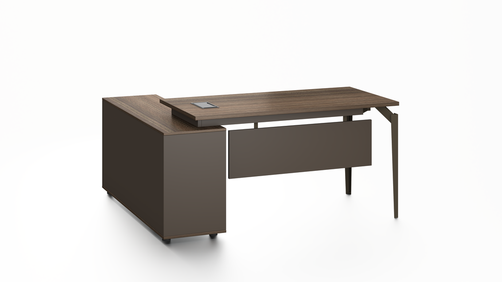 Managerial Office Desk 1800 + Return | L/R | Miami