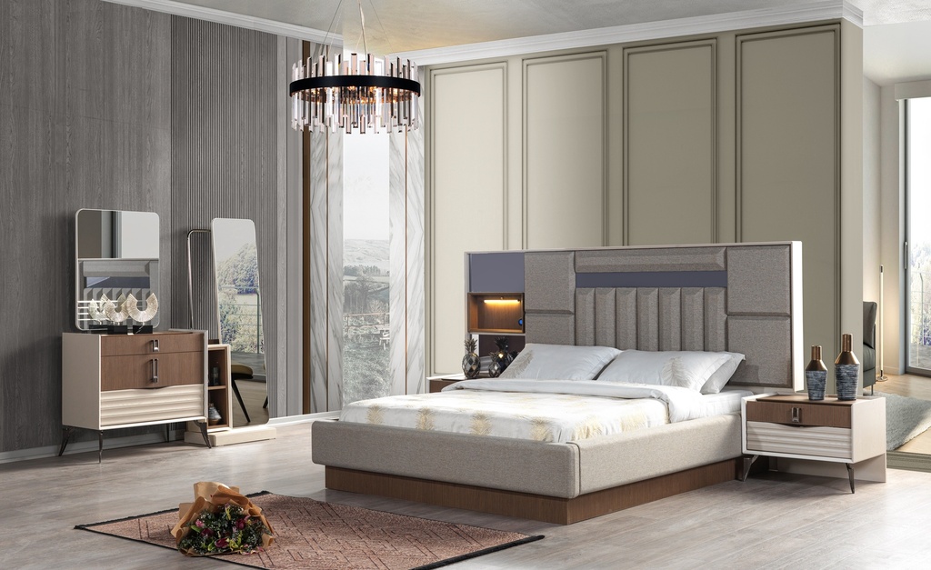 King Bedroom Set 5 PC | Golge