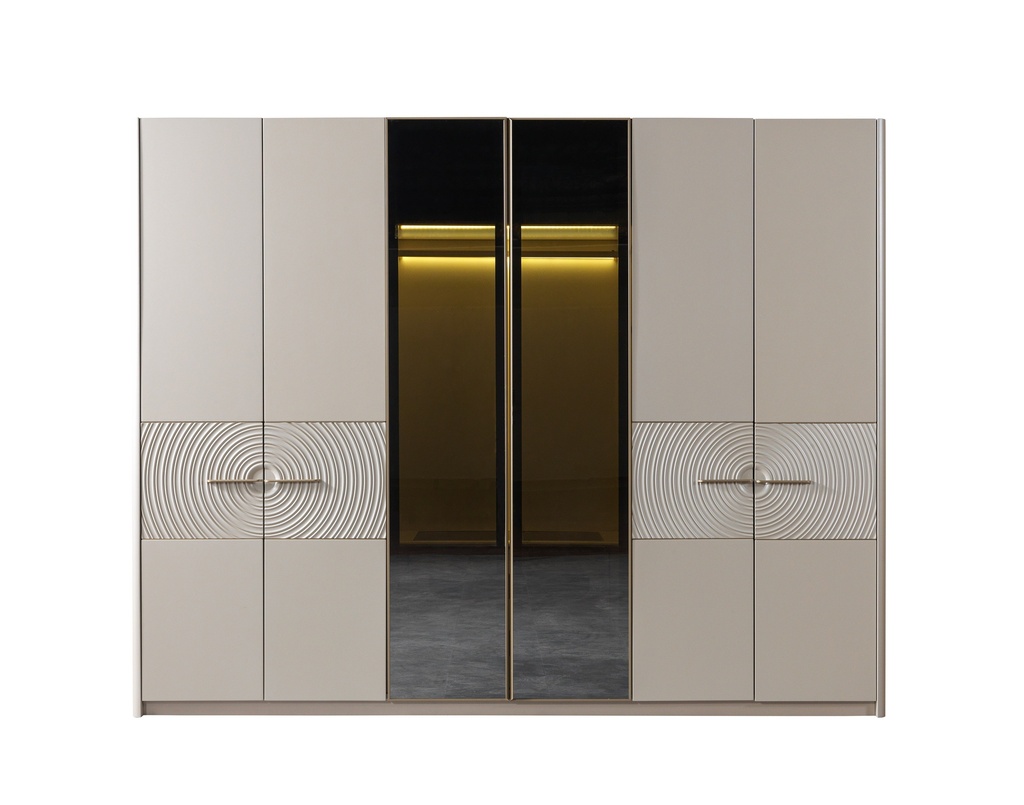 Wardrobe 6 Doors | Nehir