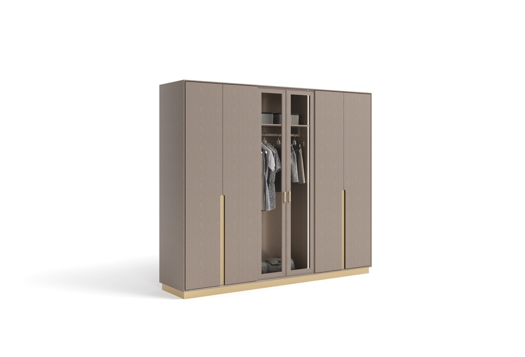 Wardrobe 6 Doors | Monaco