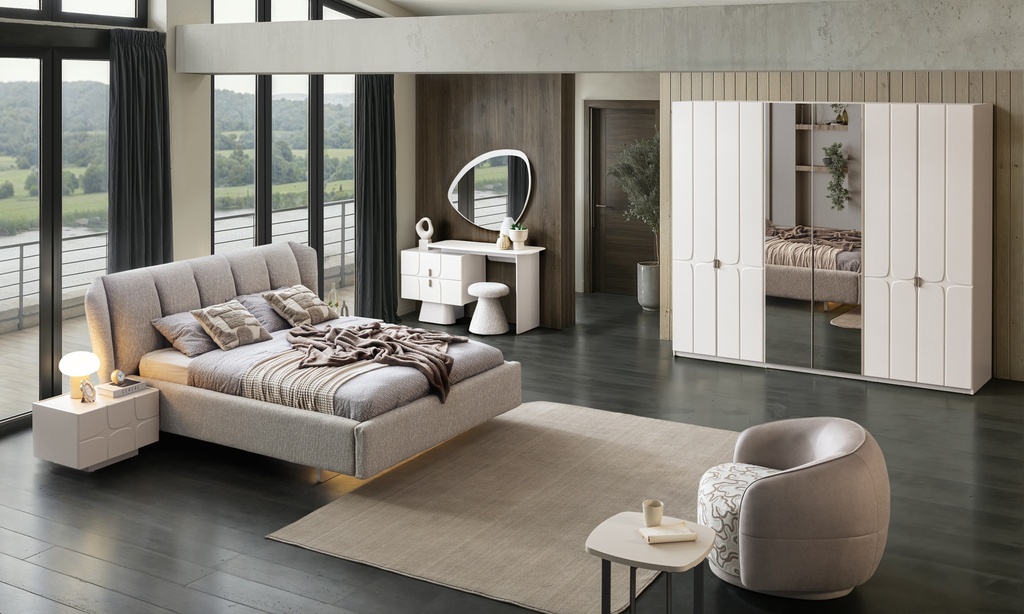 King Bedroom Set 6 PC | Lorin
