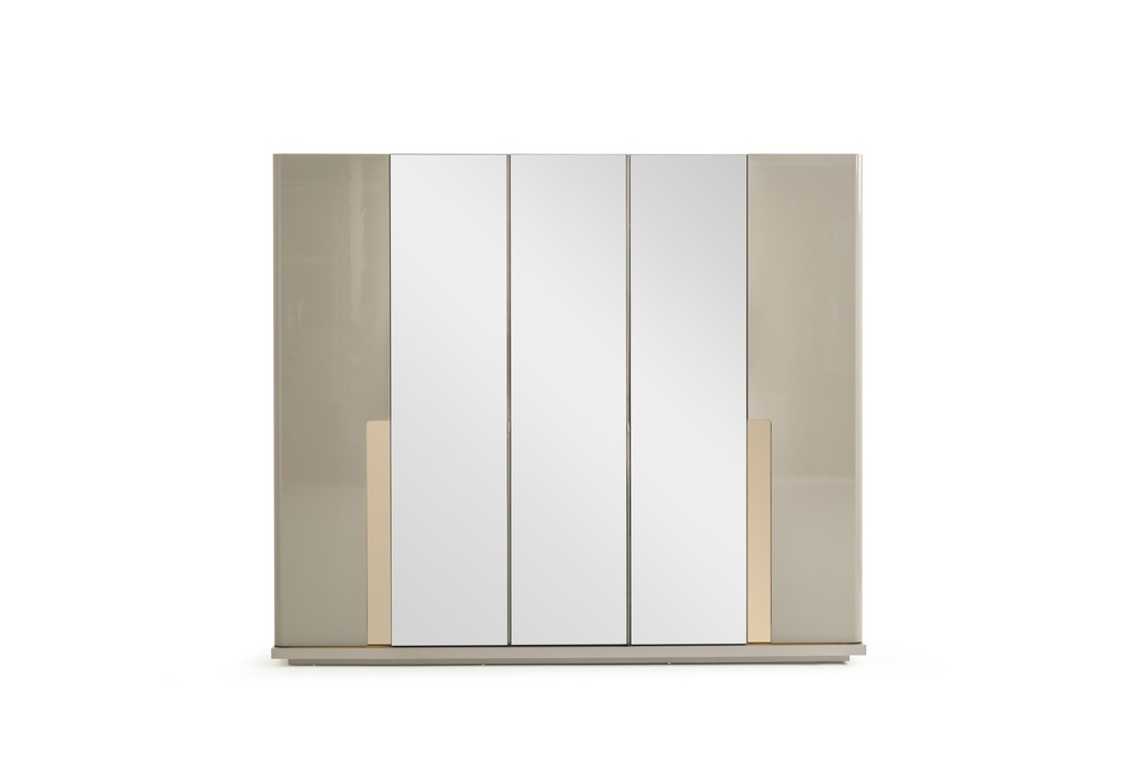 Wardrobe 5 Doors | Inox