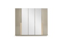 Wardrobe 5 Doors | Inox