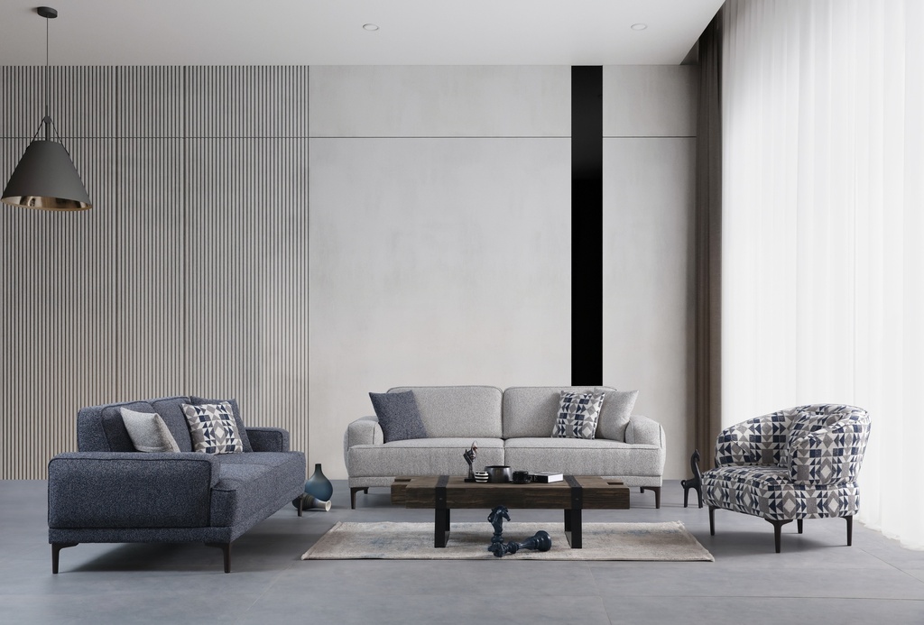 Sofa Set 3+3+1 | Sofya