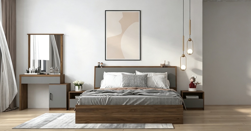 King Bedroom Set 5 PC | Nina
