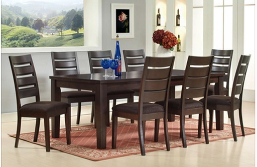 [SYF2DTS08] Dining Table Set 6 Chairs | New Martini