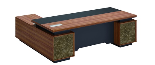 [MH1EXD15] Executive Desk + Return 2200 | Right | HBA01